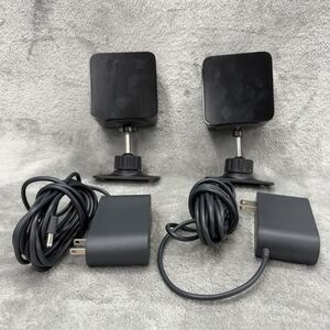 Pair of Original HTC Vive Base Station 1.0 SteamVR w/ OEM Adapters + Wall Mounts